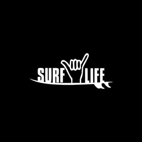 Surf Decal - Etsy