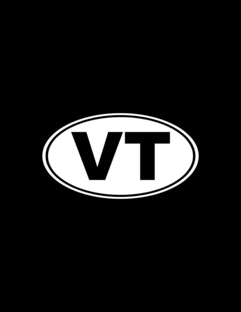 Sticker Vta Vermont Decal VT Car Decal Sticker Window Laptop Tablet Wall Yeti ...