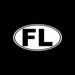 Florida Decal Florida State Car Decal Florida Sticker Window Laptop Bumper etc..