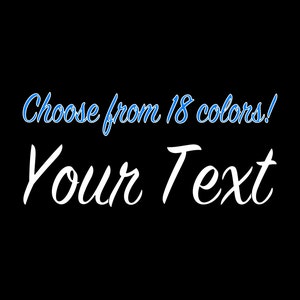 Custom Decal Custom Car Decal Name Decal Your Text Sticker Custom Stickers Car Decal Laptop Tablet Bumper Window Wall etc...
