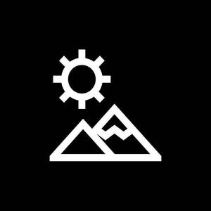 Mountains & Sun Decal,Mountain Decal,Nature Vinyl Decals,Sun Decal,Hiking Decal,Hike,Outdoors,Love Nature Decal