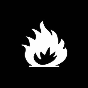 Flame Decal,Fire Symbol,Flame Decal,Laptop Sticker,Bumper Sticker,Yeti Decal,Tumbler,Tablet,Wall,Window,Flame Sticker,Phone Decal,Fire Sign