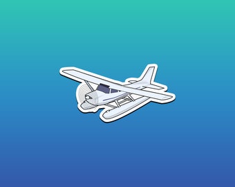 Airplane Sticker, Aviation Stickers, Plane Decals, Pilot Stickers, Gifts for Pilots, Pilot Stickers