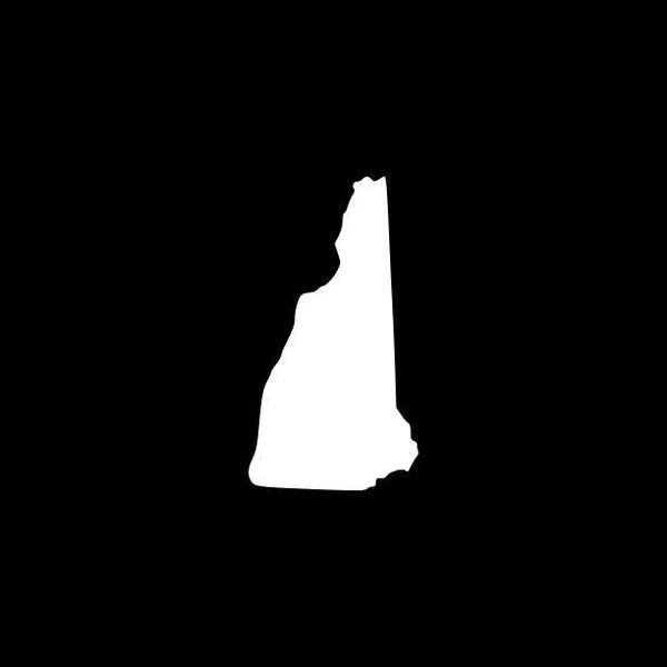 New Hampshire Decal NH State Outline Vinyl Decal Sticker NH Car Decal Laptop Phone Tablet Yeti Tumbler Window Bumper Wall Macbook