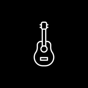 Acoustic Guitar Decal, Guitar Decals, Guitar Stickers