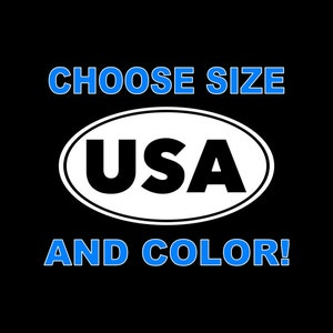 USA Decal United States Decal US Car Decal  America Decal USA Car Decal America Truck Decal Bumper Sticker Window Wall Tablet Yeti Tumbler