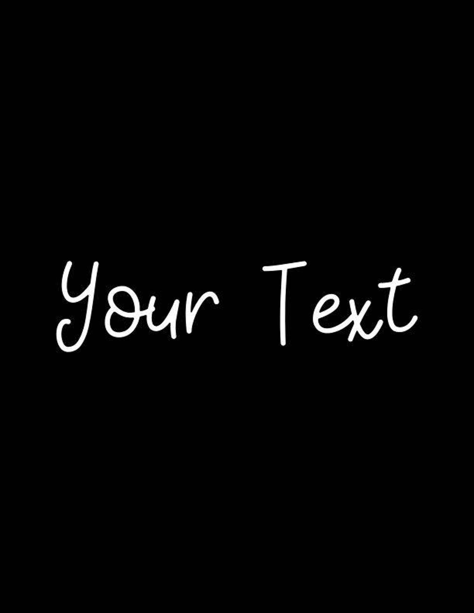 Custom Decal Custom Car Decal Name Decal Your Text Etsy