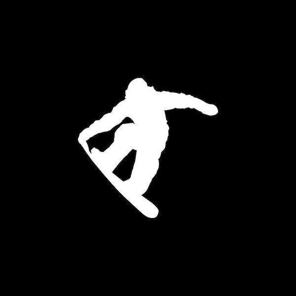 Snowboarding Decal Snowboarding Car Decal Snowboarder Vinyl Decal Yeti Cooler Snowboard Sticker Laptop Tablet Wall Decal Love Snowboarding