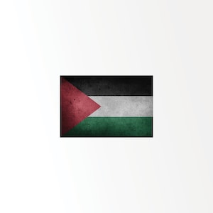 Palestine Flag Decal , Palestine Flag Sticker , Free Palestine Decal , Support Palestine Sticker, Free Gaza Vinyl Decals