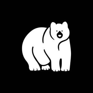Bear Decal,Black Bear,Black Bear Car Decal,Bear Wall Decal,Bumper sticker