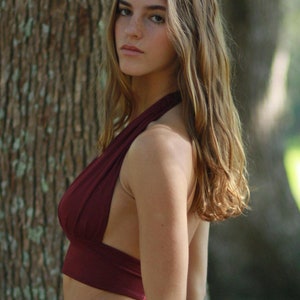 Festival Top, Yoga Halter Top, Backless Top, Festival Clothing, Hippie Top, Burning Man Top, Pixie Top, Summer Top, Fairy Top