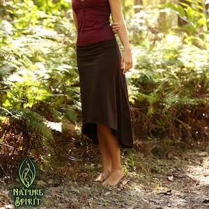 Hippie Skirt, High to Low Maxi Skirt, Long Elegant Skirt, Boho Skirt, Mayflower Skirt, Fairy Skirt, Pixie Skirt, Bohemian Skirt, Hippy Skirt
