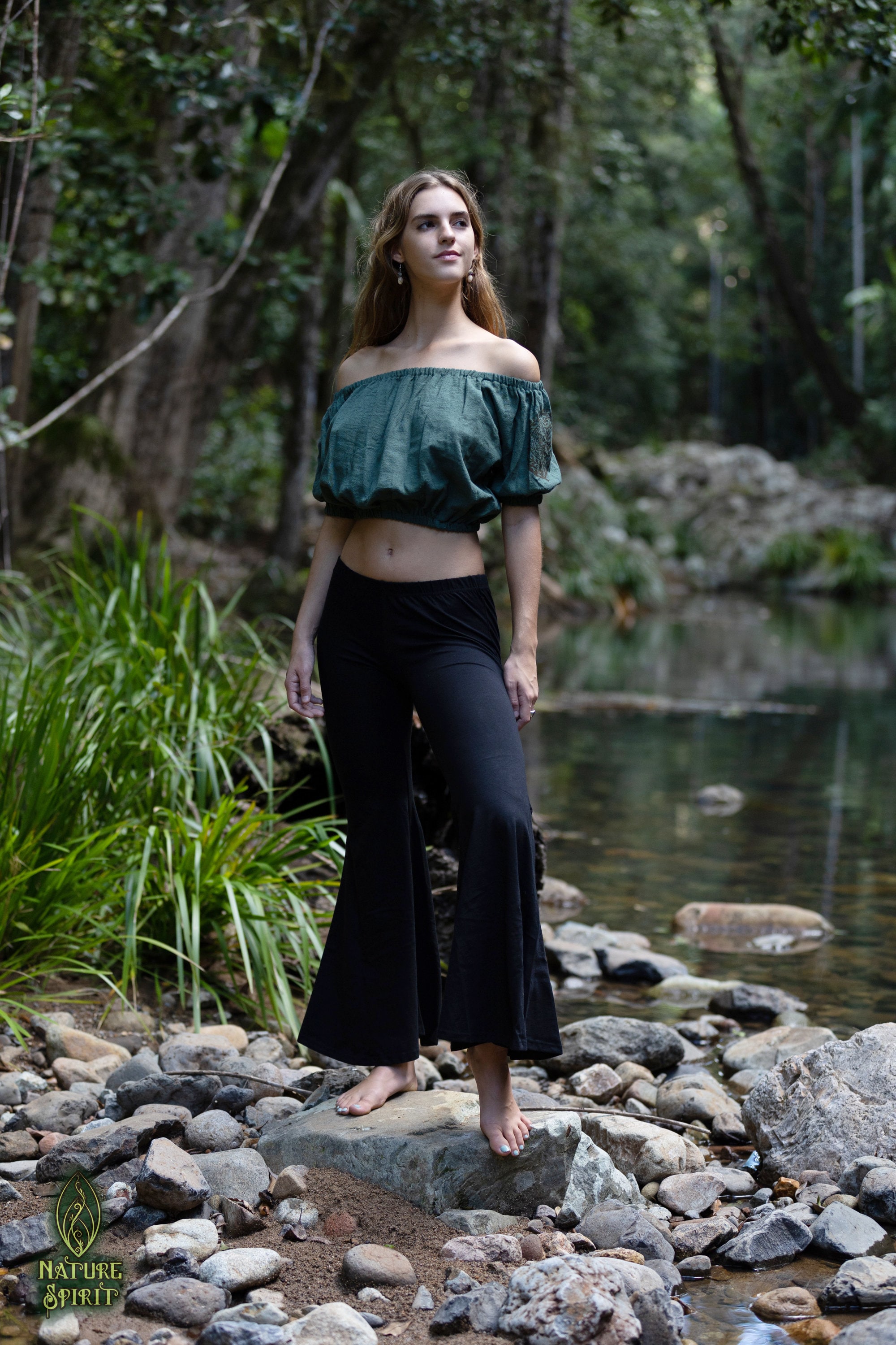 Super Flare Yoga Leggings, Festival Fairy Pixie Boho Elven Gypsy
