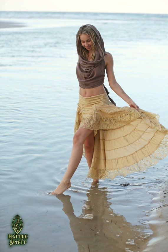 Hippie festival clearance skirt