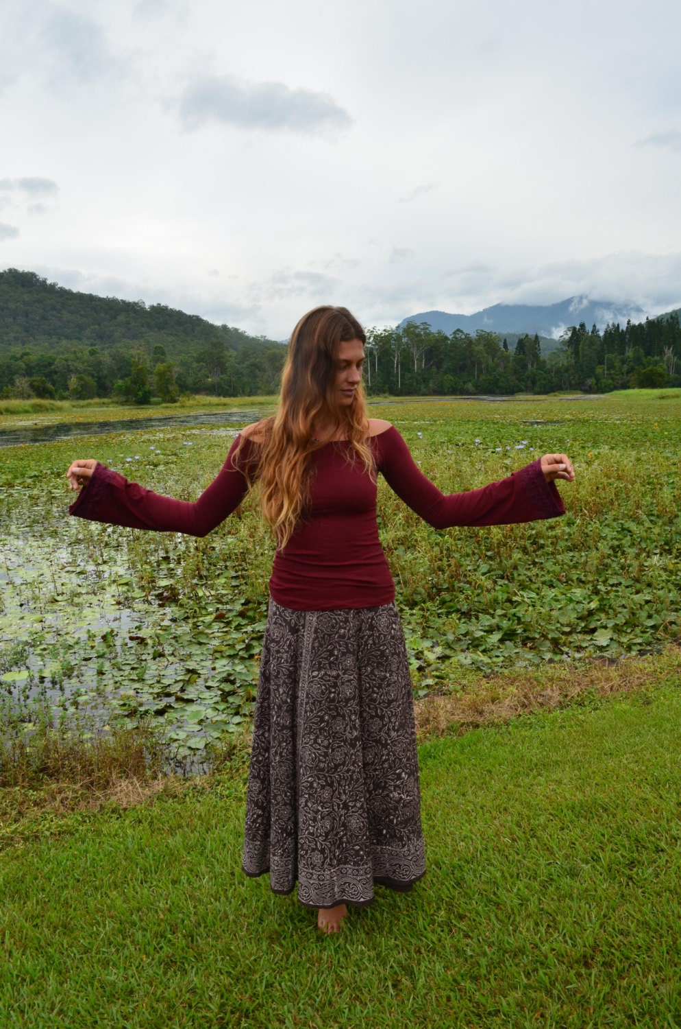 Hippie Top, Juliette Top, Long Sleeved Top, Pixie Top, Faerie Top, Go…