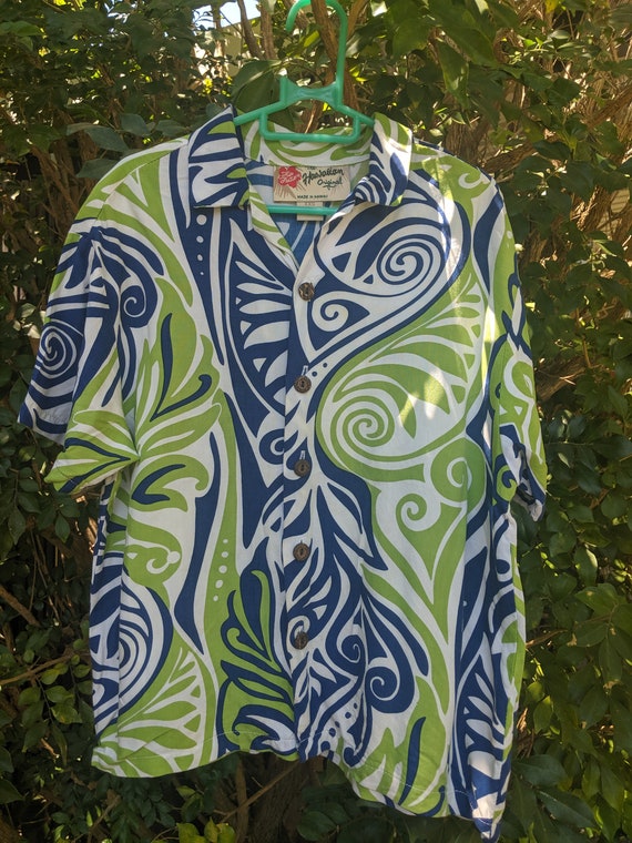 Fab Kids Hawaiian Shirt, size 6-7