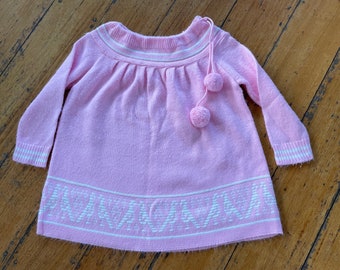 Sweet Vintage 70’s Baby Dress, Size 1-2