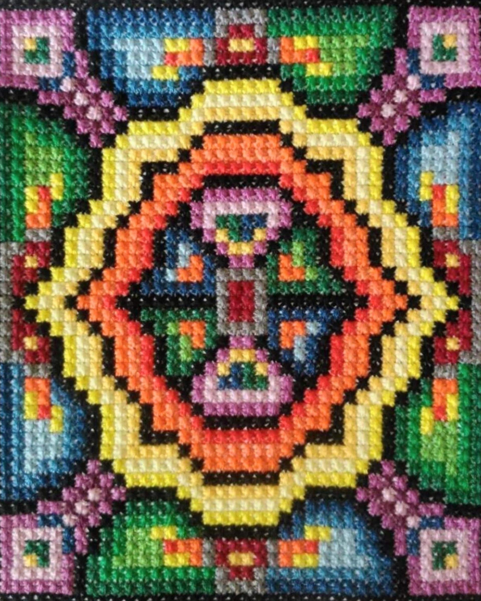 Modern PDF Pattern SET + Video Tutorials, Double Cross Stitch Charts ...