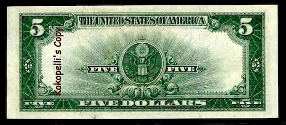 1923 *5 Dollar Lincoln * Porthole * MUST READ ! - Etsy