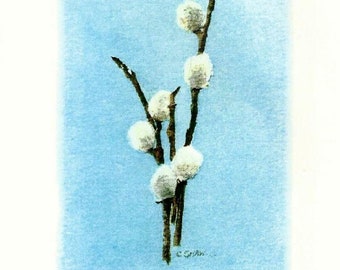 Spring Arrival *Fine Art Print of Original Watercolor Painting