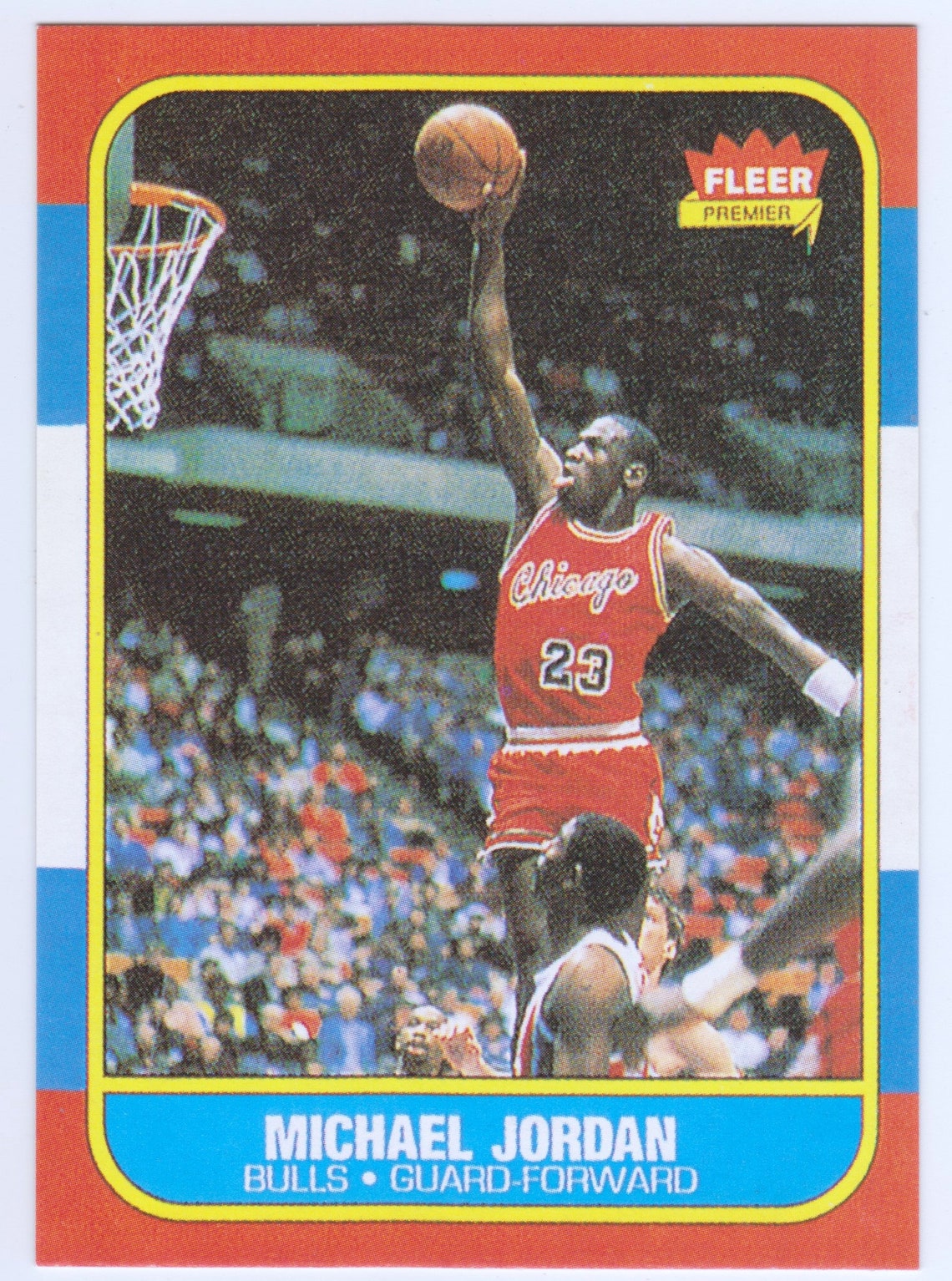 Michael Jordan Rookie Reprint Etsy