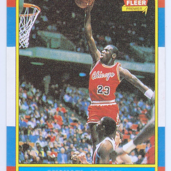 michael jordan rookie baseball card for sale