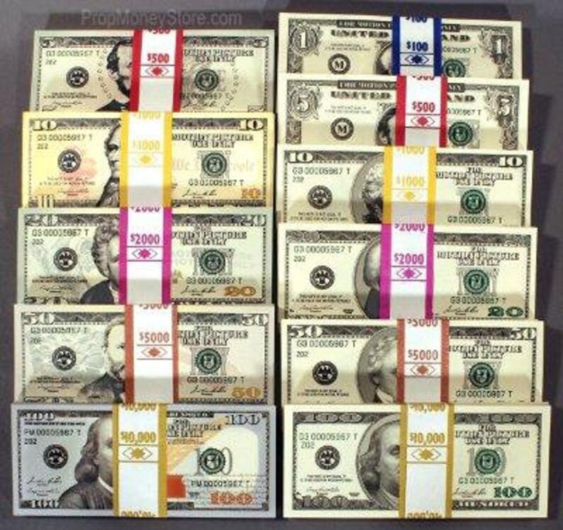 500.00 Dollar Bill Novelty Note Etsy