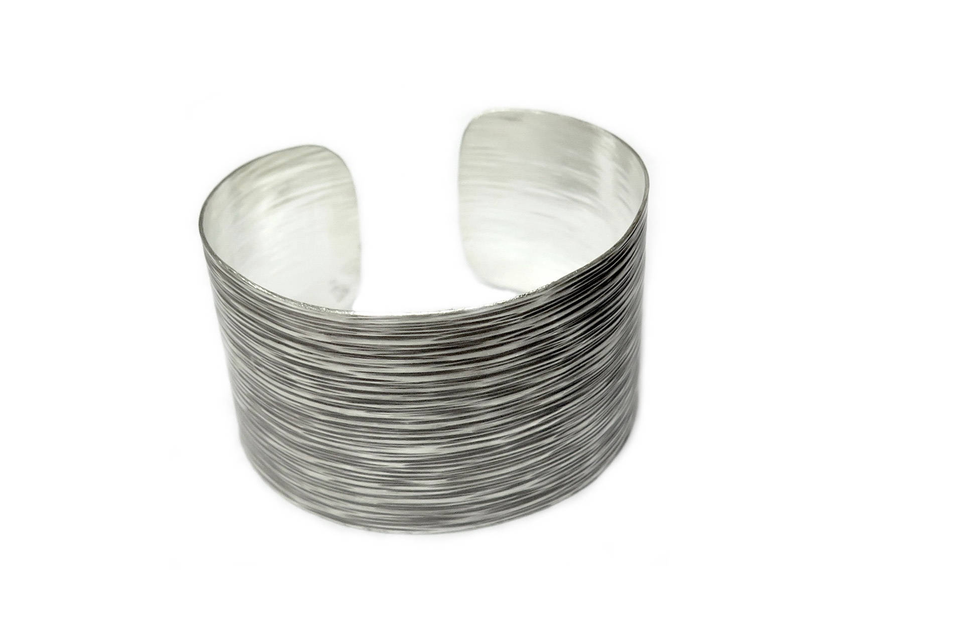 Sterling Silver Wide Adjustable Cuff for Women or Men, Handmade ...