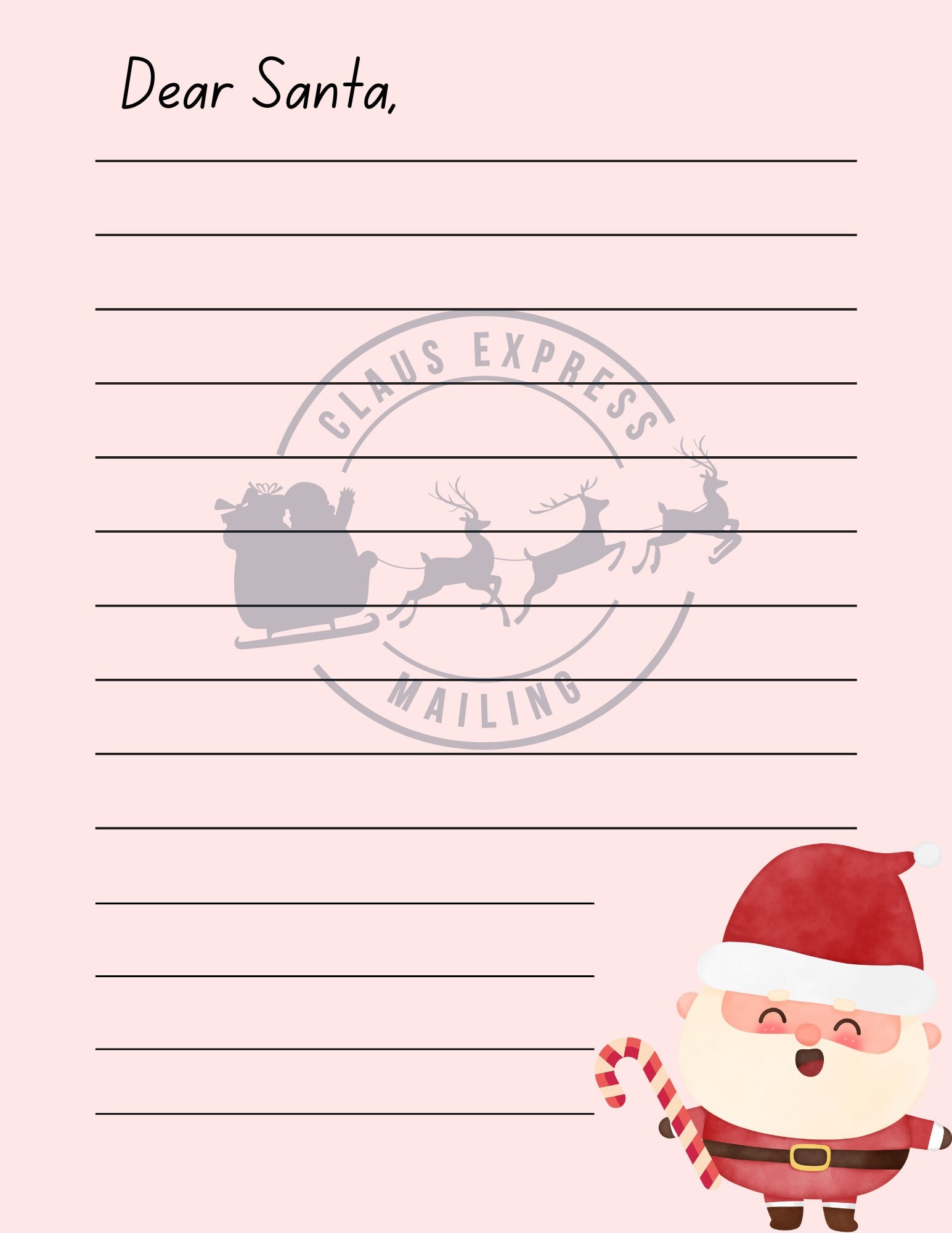 DEAR SANTA LETTER ADDRESS visual data 3