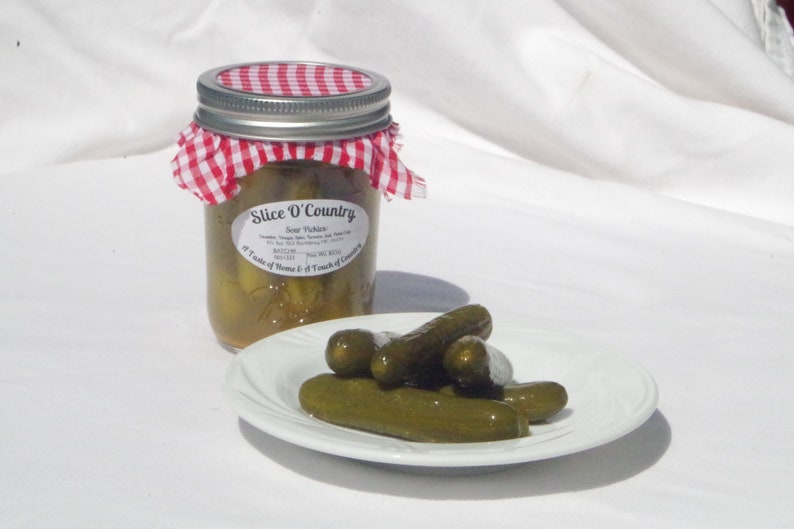 Sour Pickles Homemade award winning old time sour pickles ...