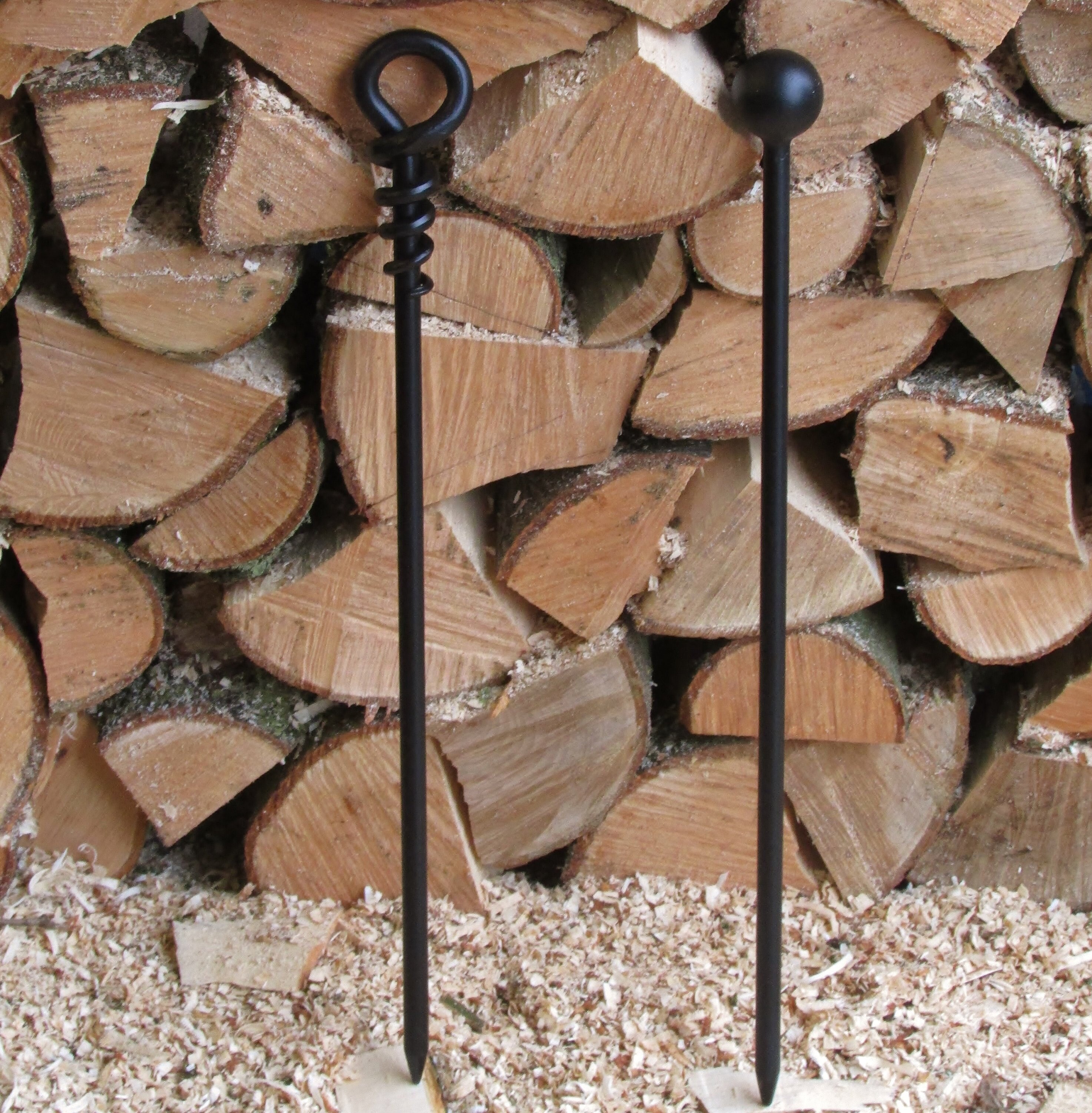 Wrought Iron Fireplace Poker For Woodburner or Open Fire. Etsy