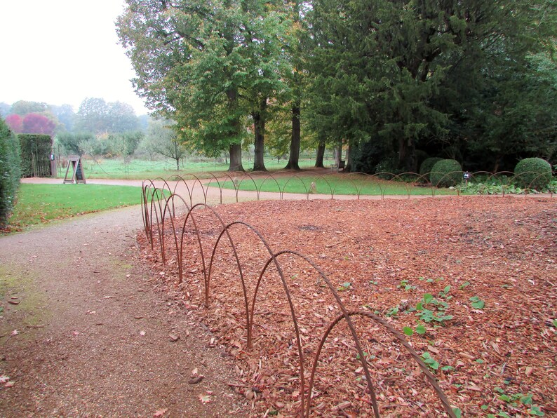 Mayfield Garden Border Edging Hoops. A set of five hoops. Etsy