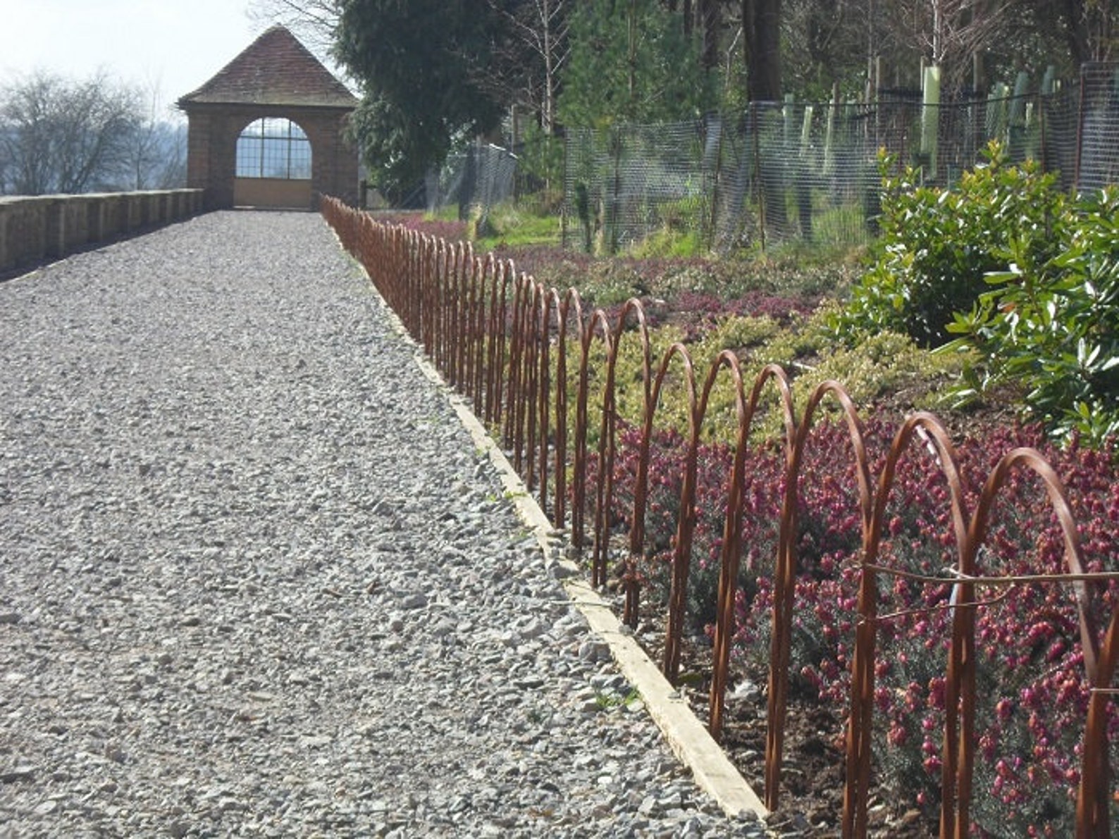 Mayfield Garden Border Edging Hoops. A set of five hoops. Etsy