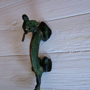 Exotic  big asian dragon, Brass handle.