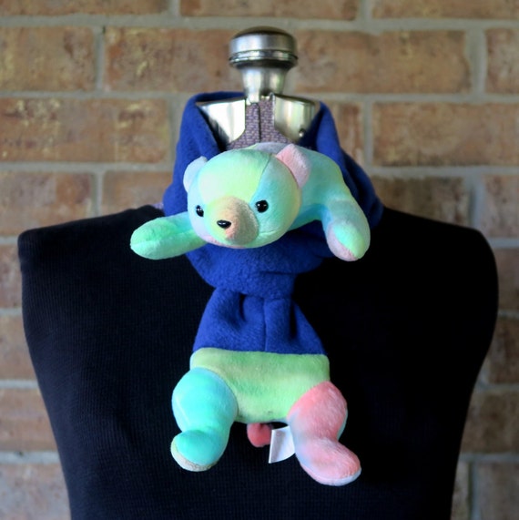 Plush Stuffed Animal Tie Dye Bear Tie Dye Clothing Toddler Etsy
