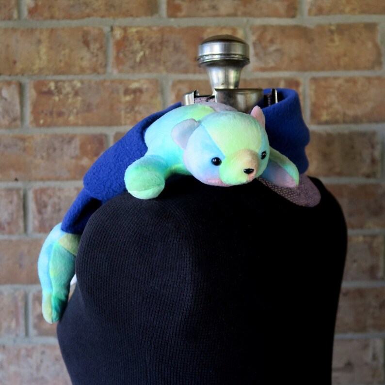 Plush Stuffed Animal Tie Dye Bear Tie Dye Clothing Toddler Etsy