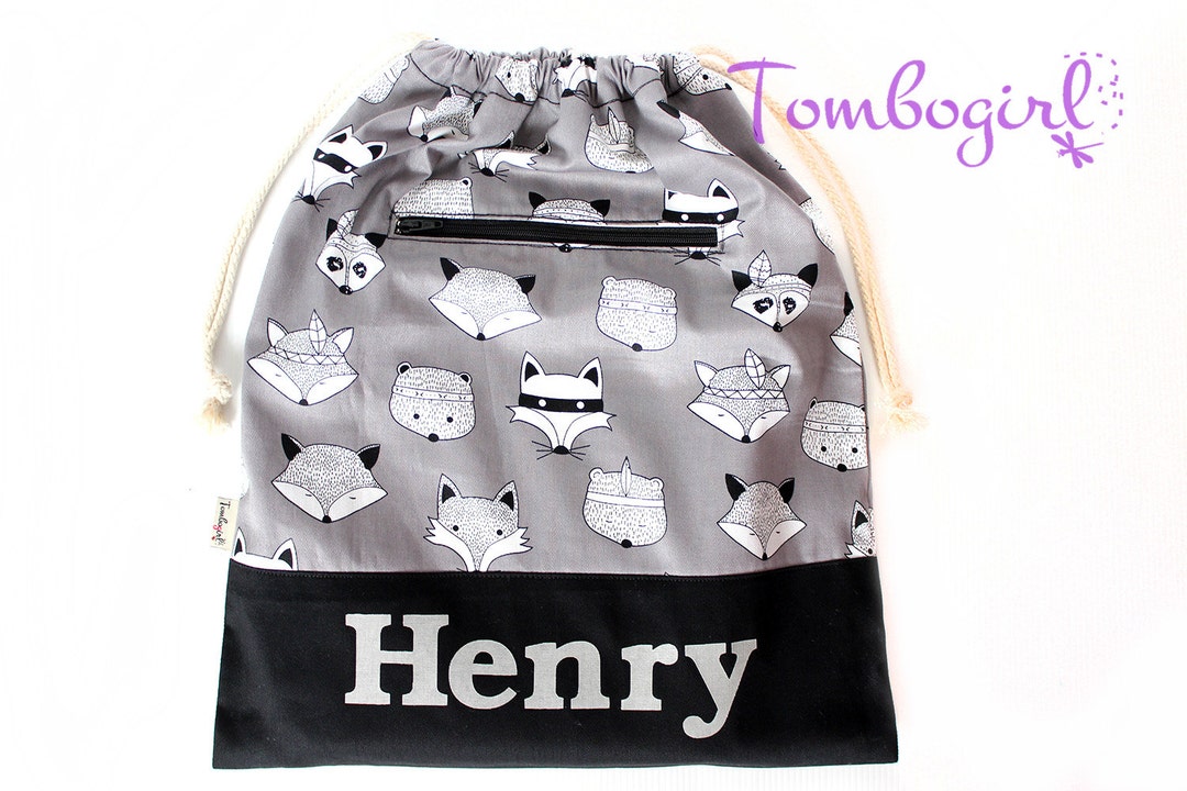 Kids Library Drawstring Bag / Library Bag / Lesson Bag - Etsy Australia
