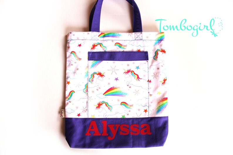 kids library bag