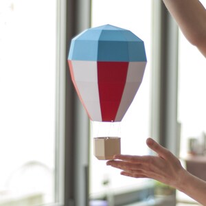 Balloon Mobilé DIY Papercraft Kit Instant Download image 2