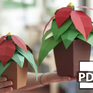 Christmas Star - DIY Papercraft Kit (Instant Download)