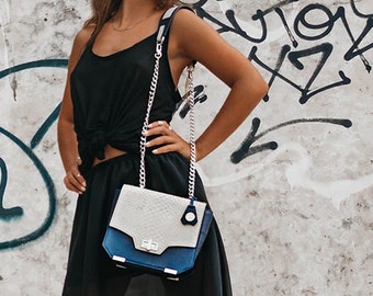 Personalized Hand-Stitched Italian Leather Handbag – Custom Made Bag