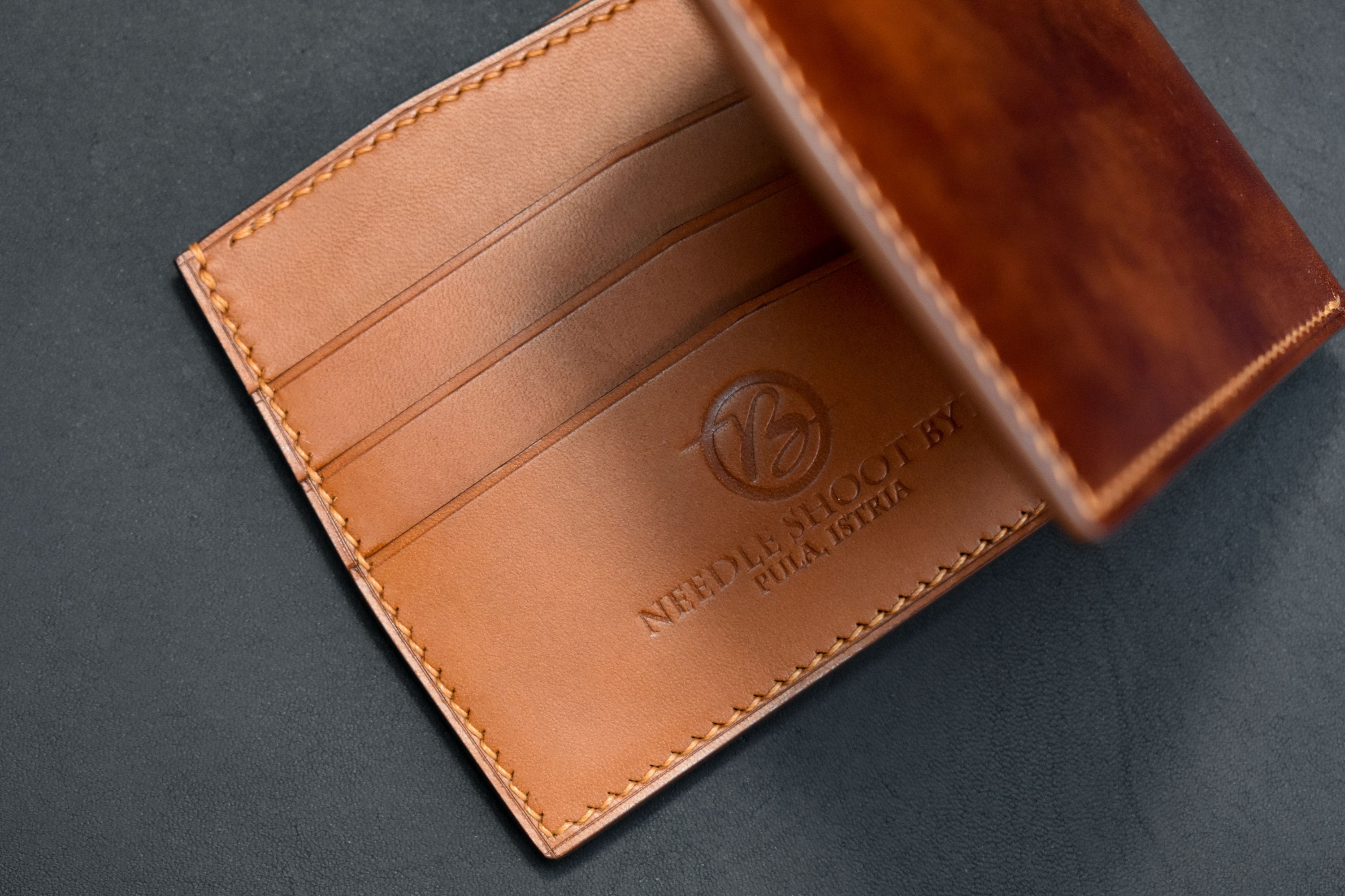 sunset leather french wallet — MUSEUM OUTLETS