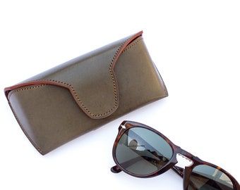 Leather Sunglasses Case for Belt | Hand Stitched Leather Glasses Case | Glasses Pouch | Leather Case | Glasses Protector