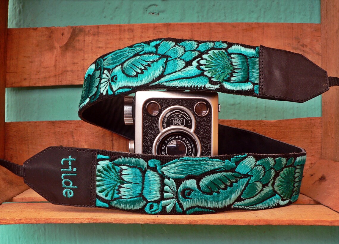Leather Camera Strap Unique Camera Strap Gift Photographer Etsy