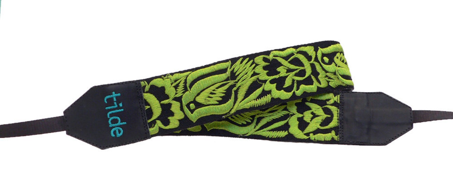 Leather Camera Strap Gift Photographer Green Camera Strap Etsy