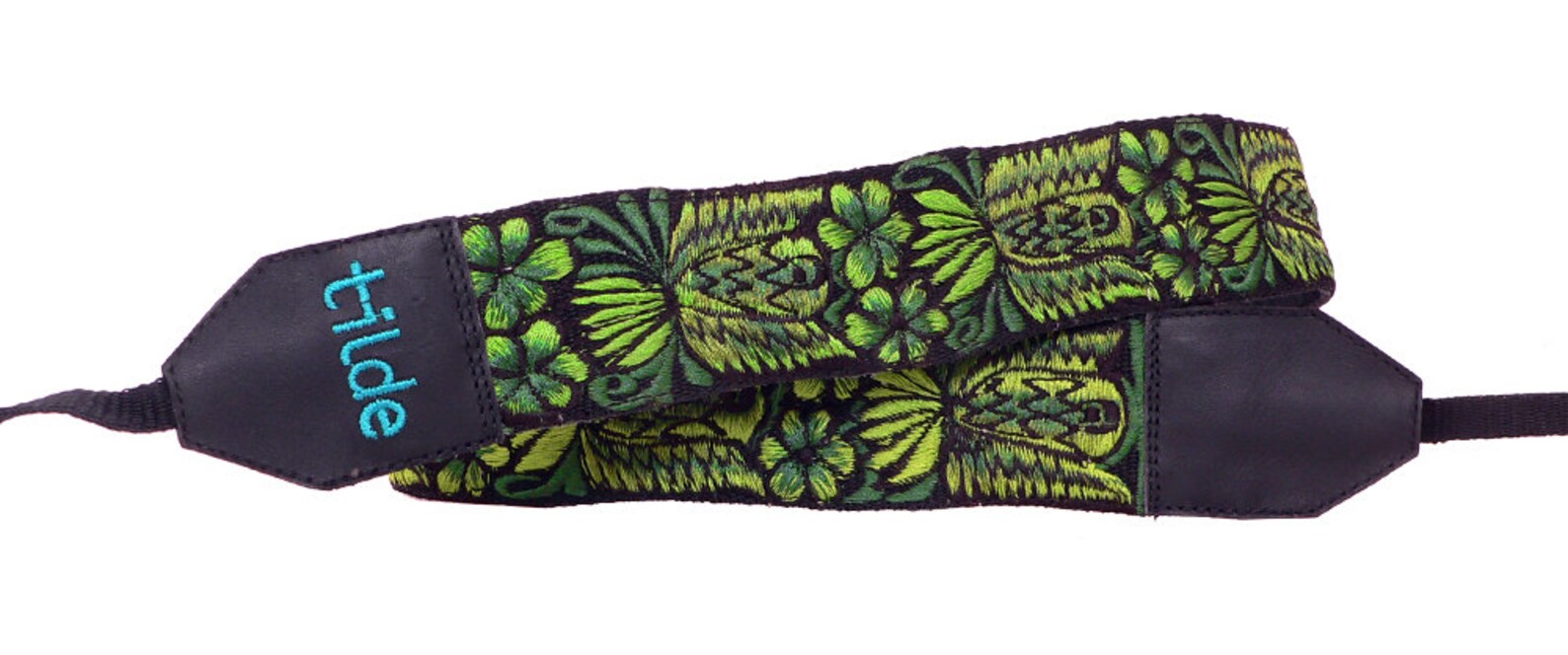 Hummingbird Camera Strap DSLR Leather Camera Strap, Green Camera Strap, Gift Photographer, Gift ...