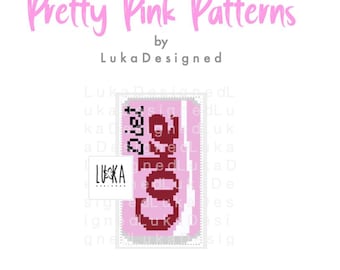 Wzór do haftu krzyżykowego PINK DC w formacie PDF