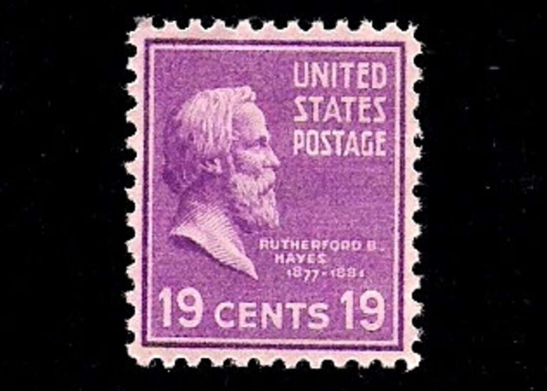 5 Rutherford B. Hayes Postage Stamps - Pack of (5) - Vintage (issued in ...