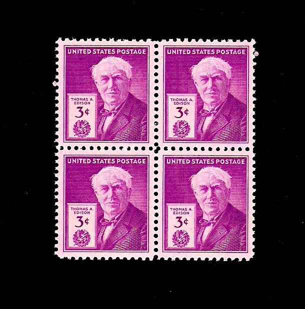 10 Thomas Edison Pack of 10 Vintage Issued in 1945 Etsy