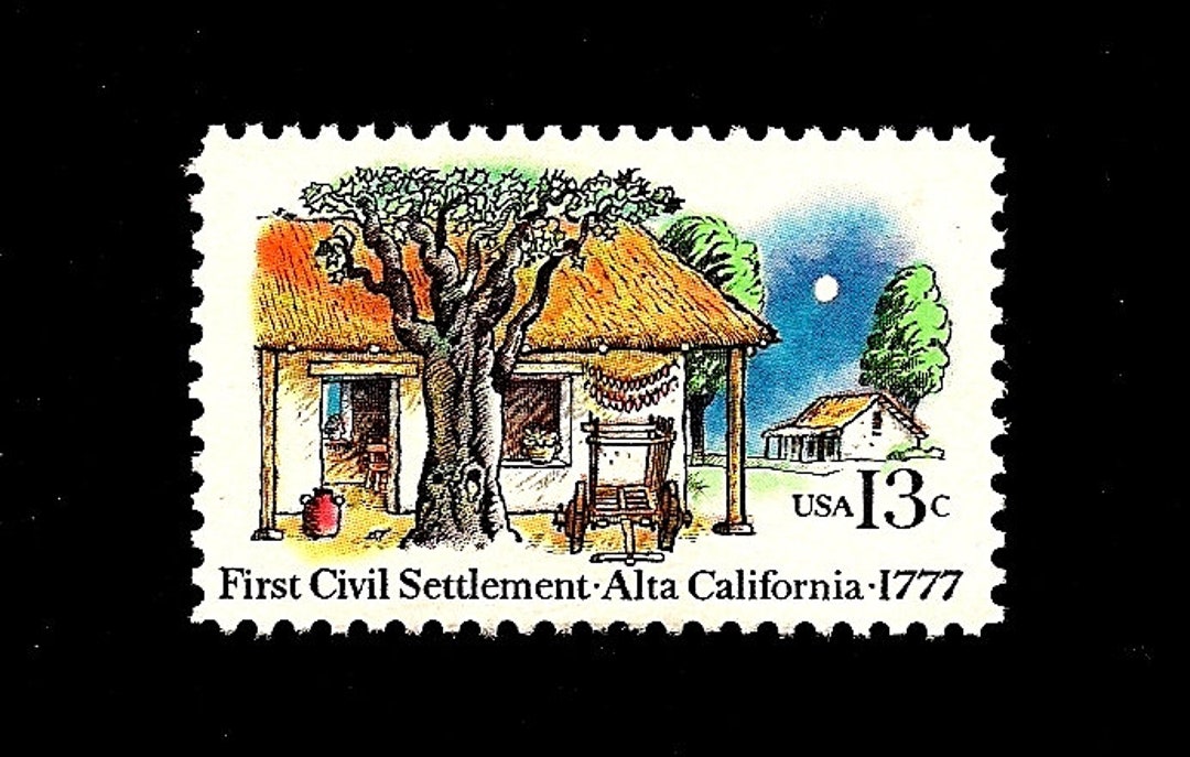10 Alta California Postage Stamps - Pack of (10) Vintage (issued in ...